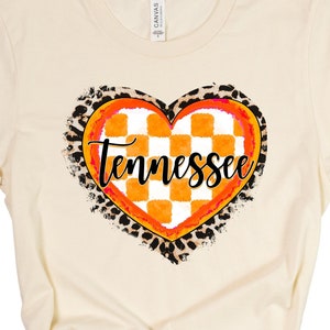Tennessee T-Shirt, Tennessee Heart, Graphic Tees, Tennessee Apparel, State Shirt, TN Love