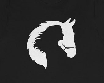 Horse and Girl T-Shirt, Horse Tshirt, Horse Lover Gift, Horse Lover Shirt, Farm Life, Ranch Life, Nature, Animal Tee