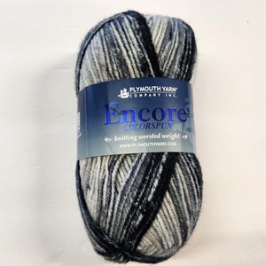 Acrylic Wool Gradient Yarn: Worsted Weight Encore Colorspun