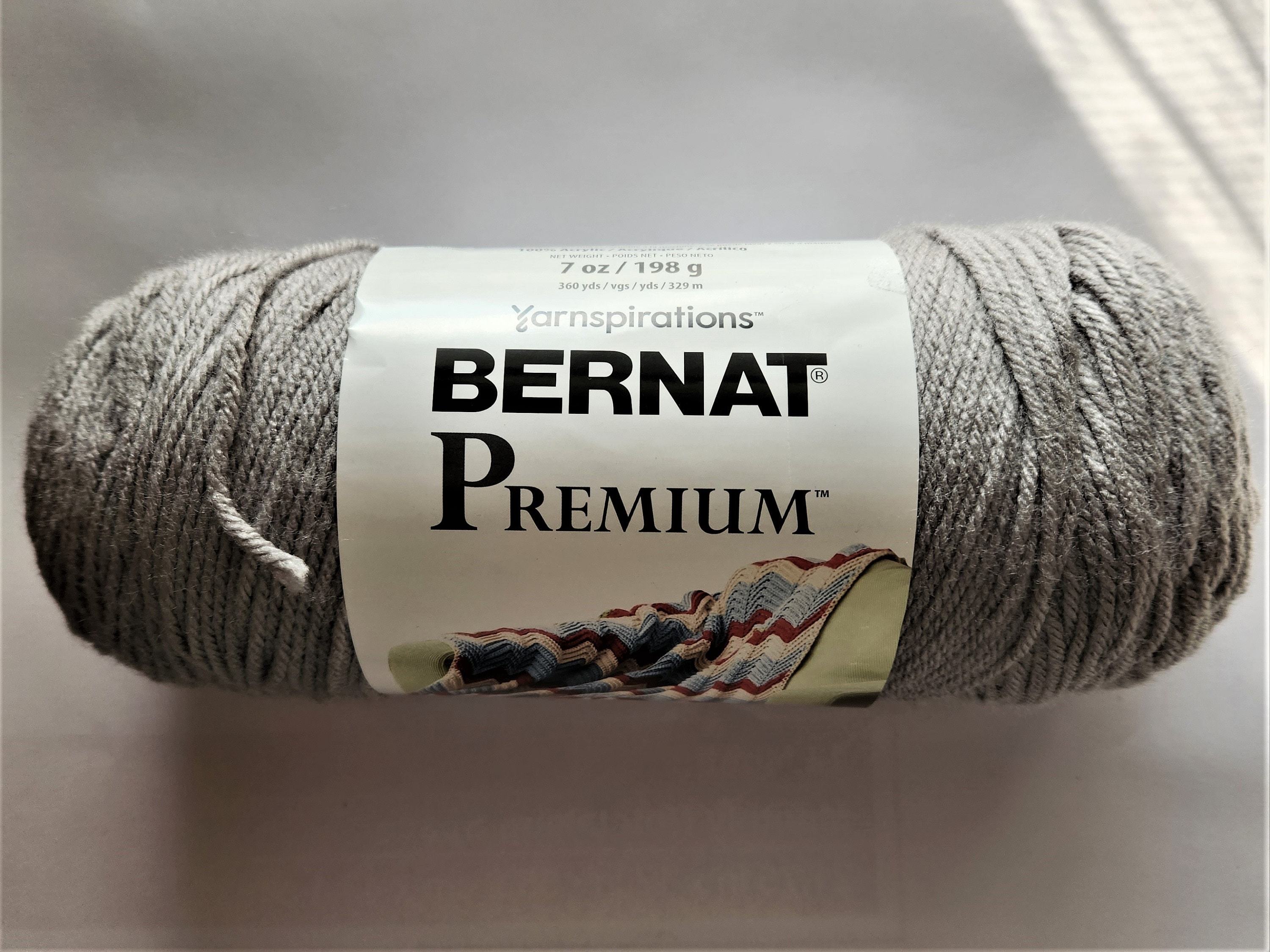 HEATH HEATHER Patons Classic Wool Worsted Yarn Medium Weight 4. 100% Wool  Yarn. 3.5oz 194 Yards 100g 177m 