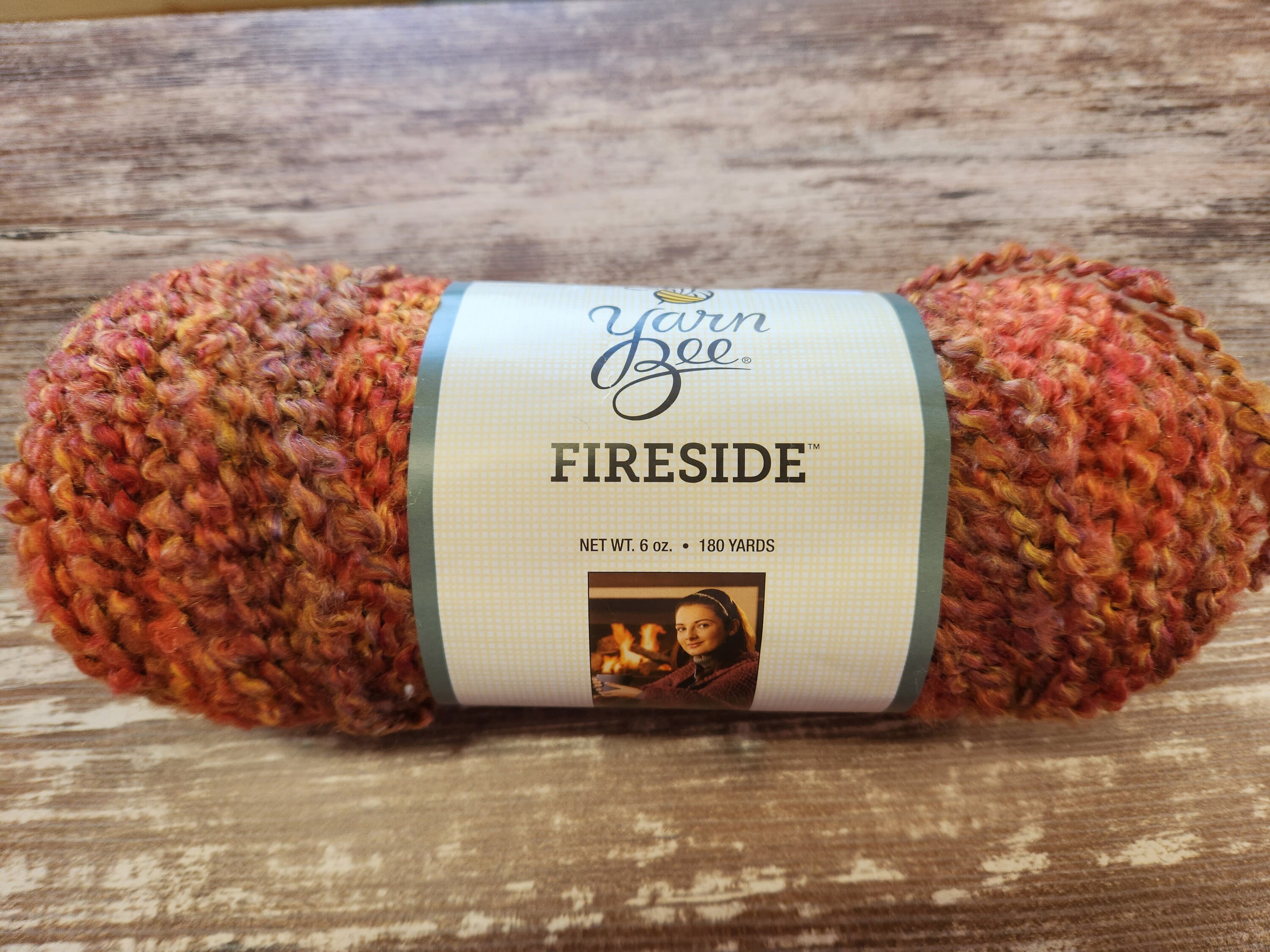 Yarn Bee Fireside Bulky 5 Mandarin 180 Yards Acrylic Yarn Etsy