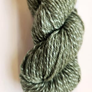 Baby Alpaca ,  Merino Wool ,  Mulberry Silk  Yarn ,  DK Weight ,  Green Yarn , Plymouth Miradores