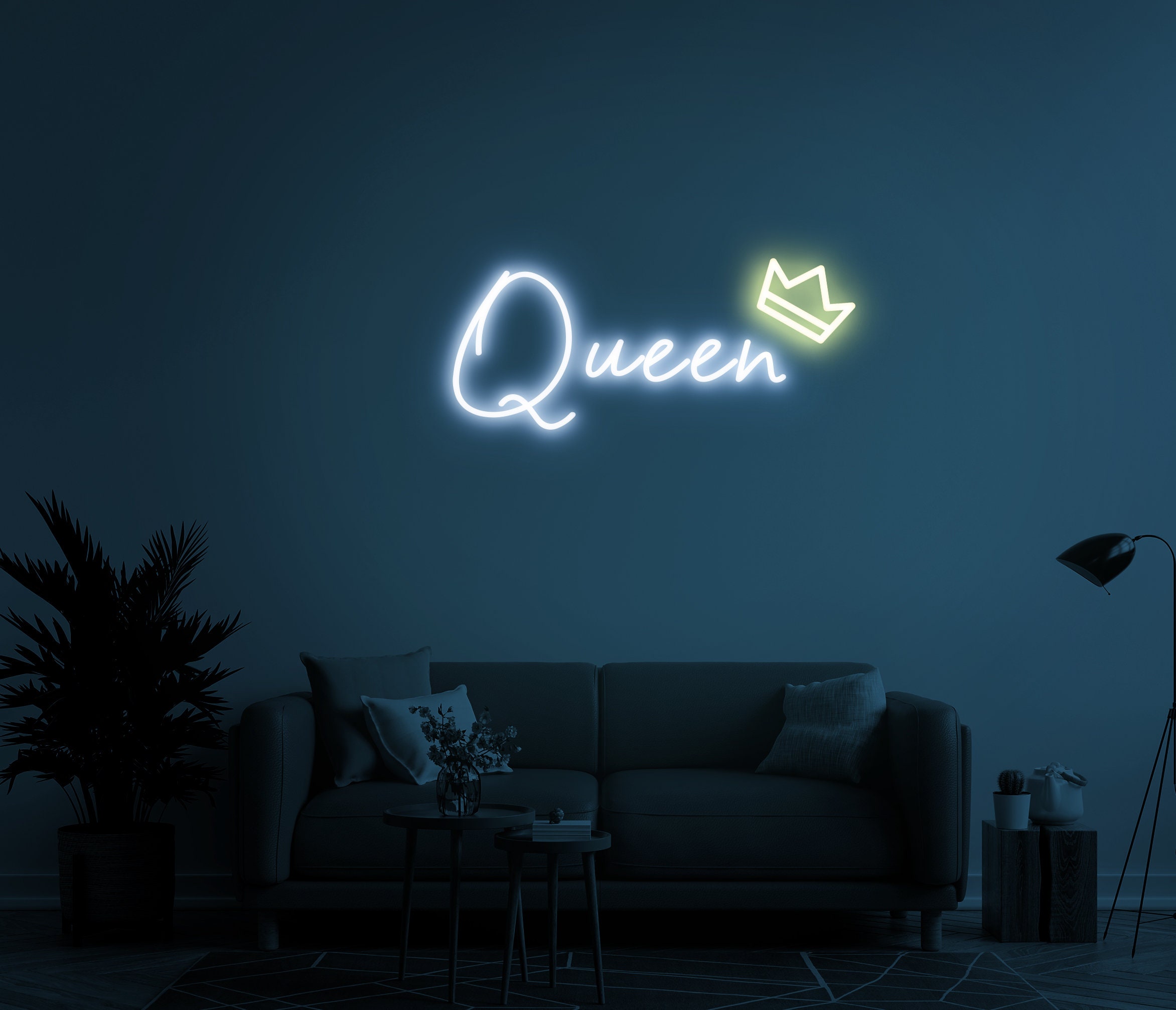 Neon Led en Acrylique Pour Décoration Murale Personnalisable