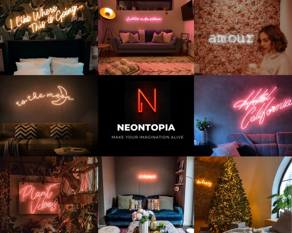 Néon Happy Birthday - Neontopia