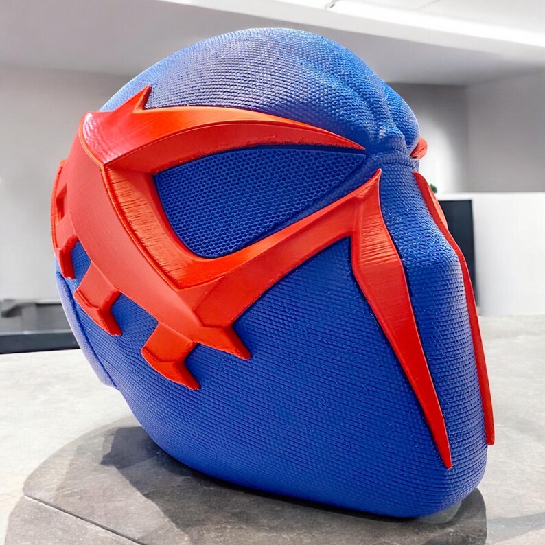 Wearable All Sizes Spiderman 2099 Helmet Mask Wearable Magnetic 3D ...