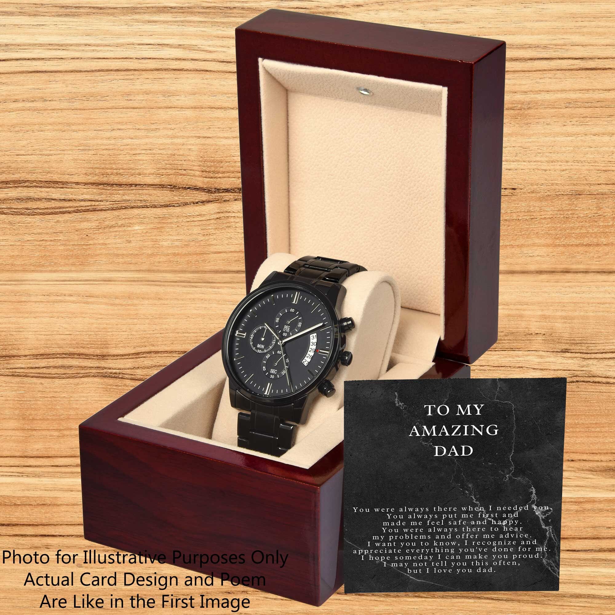 Son Gift For High School Prom Watch Gift For Son Mens Watch - Etsy