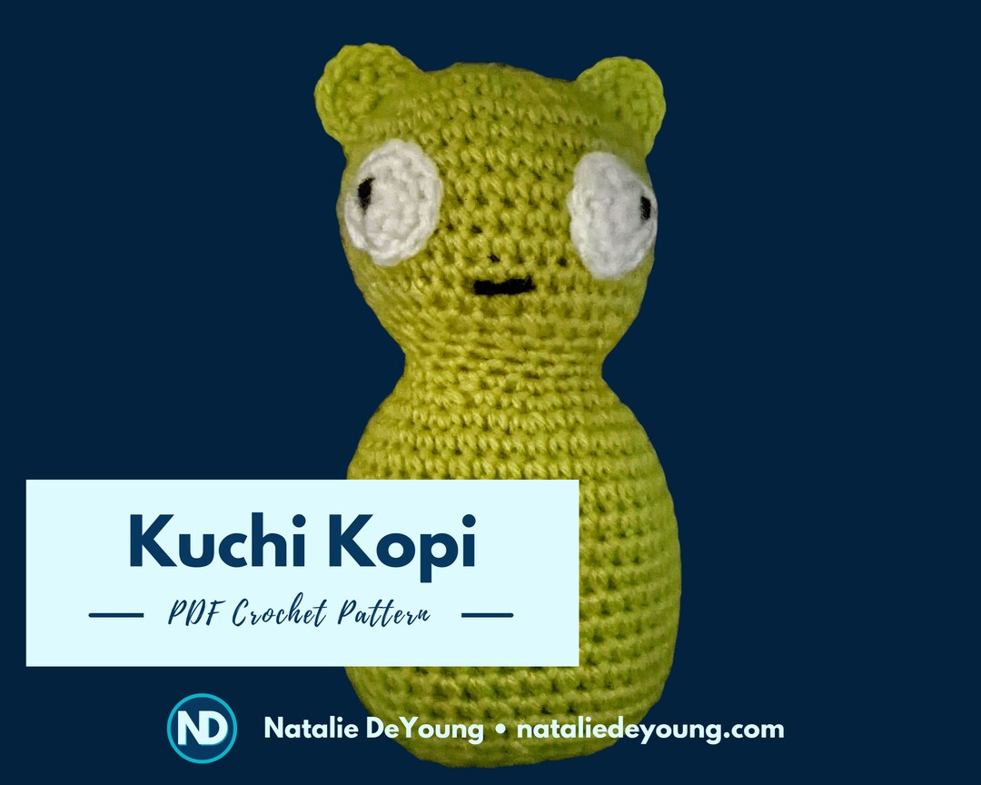 Kuchi Kopi Inspired Gift Kuchi Kopi and Melted Kuchi Kopi Earrings Kuchi Kopi Fans Gift