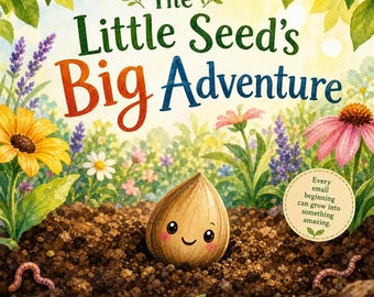 The Little Seed That Bloomed: A Magical Story of Growth, Courage & Nature for Kids