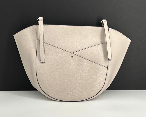 Nanette Lepore Taupe Shoulder Bag - image 3