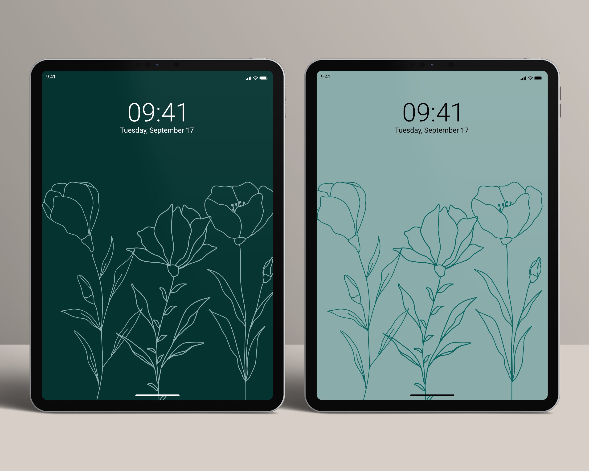 2 Emerald Green Ipad Wallpaper Digital Download Floral - Etsy 2 Emerald Green Ipad Wallpaper Digital Download Floral - Etsy