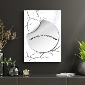 Rise Above the Storm | Motivational Wall Art | Digital Download | Minimalist Poster | Office Decor