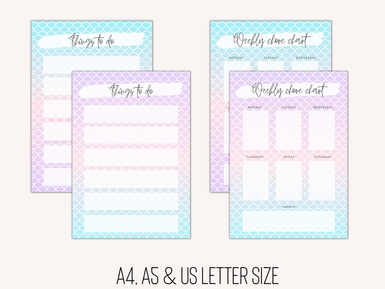 PLANNER BUNDLE: Printable Yearly, Monthly, Weekly, Daily Planner, to Do ...