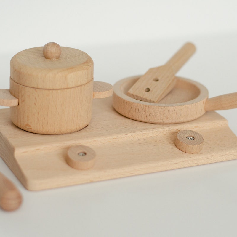 Wooden Play Stove
