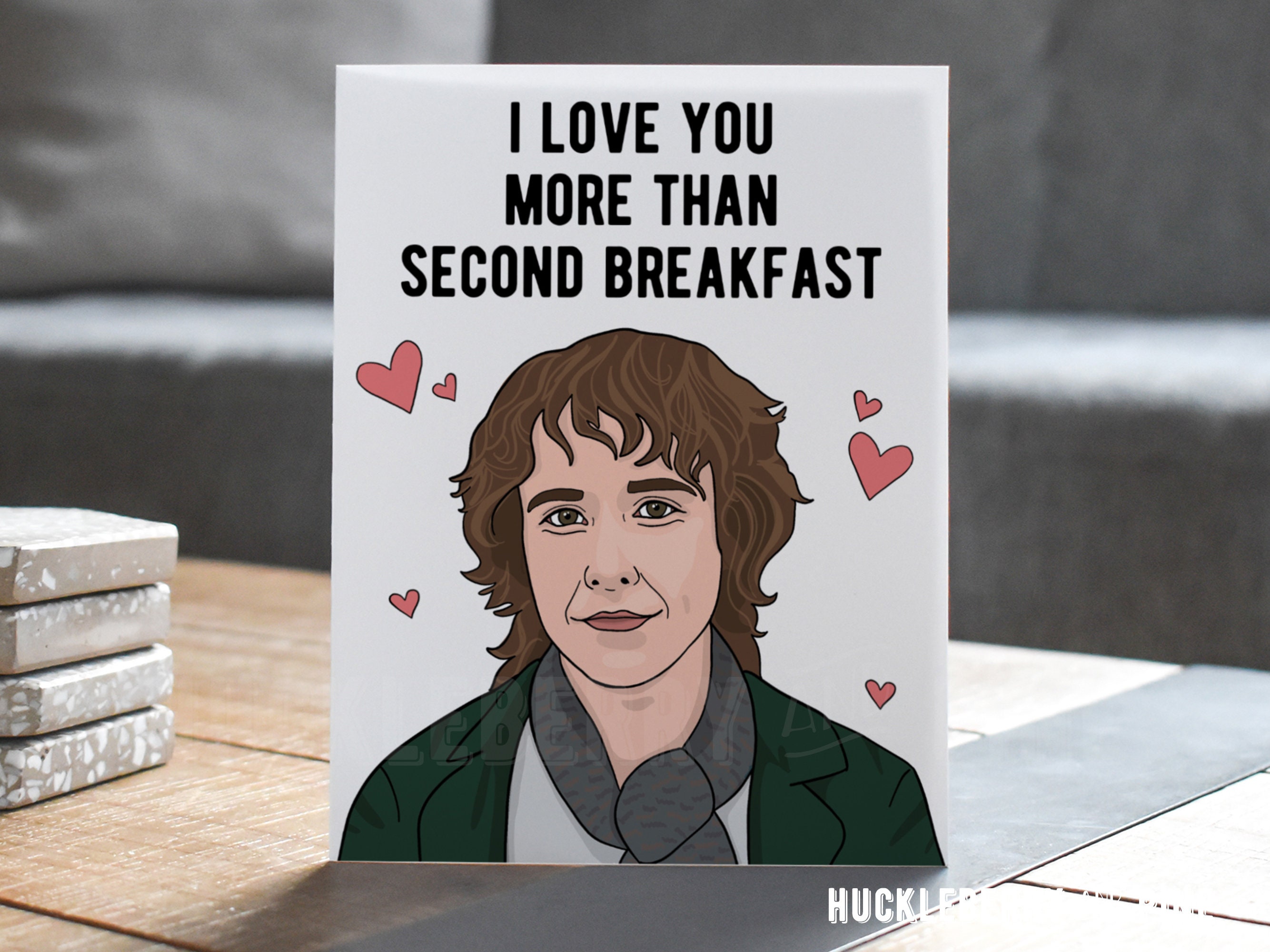 Pippin Anniversary Card, More Than Second Breakfast, Lord of the Rings  Greeting Card, Love You Card, Funny Valentine Card - Etsy Australia