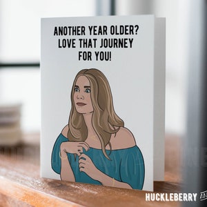 Alexis Birthday Card, Love That Journey For You, Alexis Rose, Schitt's Creek Greeting Card