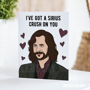 Funny Wizard Valentine's Day Card, Wizard Serious Crush Greeting Card, Greeting Card, Romantic Humor, Handmade Cards