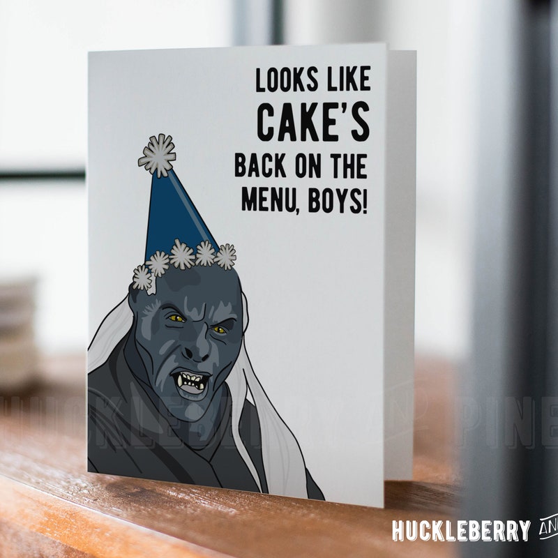 Tolkien Birthday Card Funny - Etsy