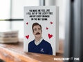 Ted Lucky Tree Card, Ted Valentine's Day Card, Ted Anniversary Card, Love You Card, Romantic Humor
