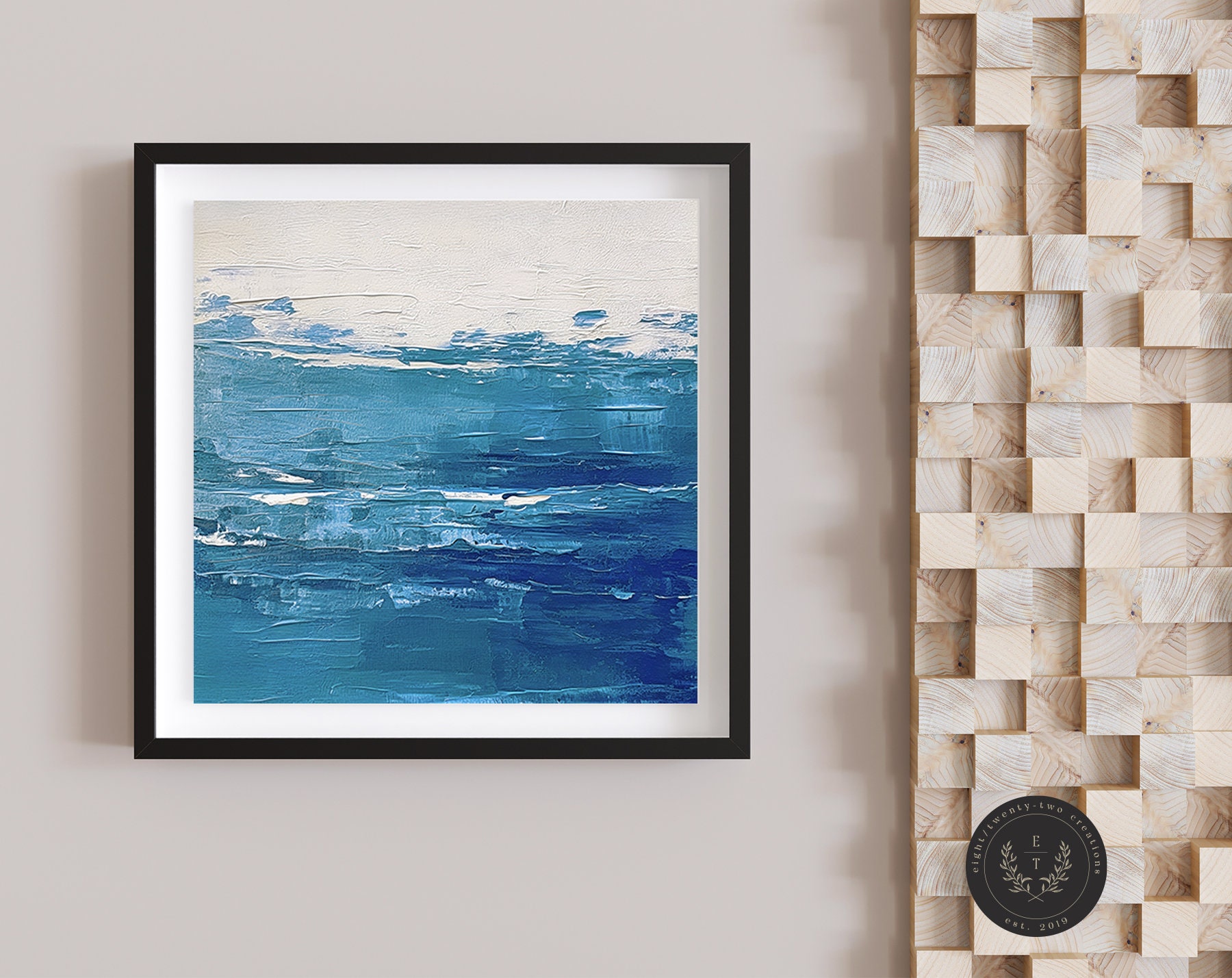 Abstract Wall Art Digital Printable for Canvas Printing Modern Home and ...