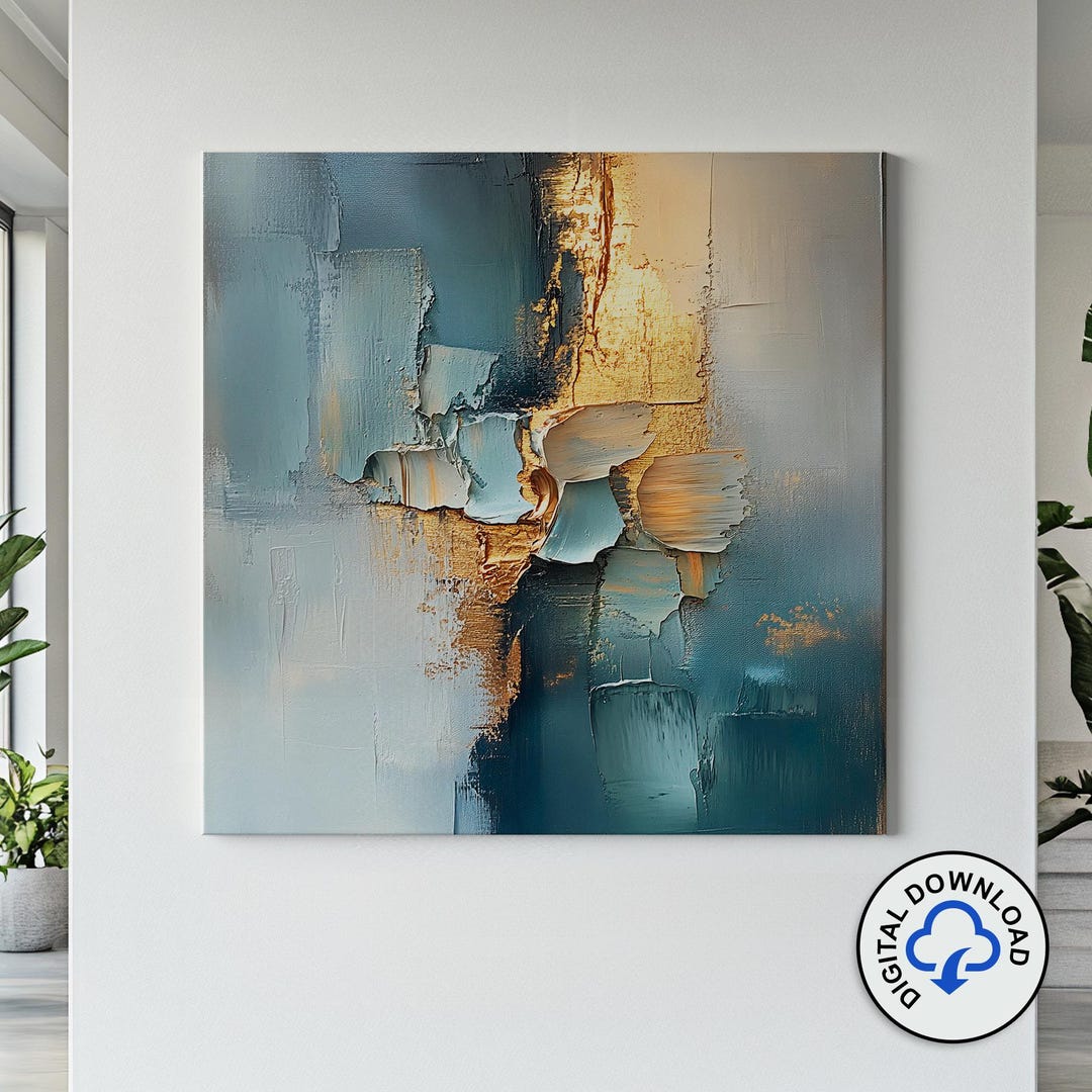 Modern Abstract Wall Art - Printable Digital Download - Etsy