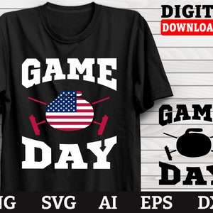 Curling Svg, Game Day Curling, Cool Curling Graphic Theme-For Curling Lovers, Curling Mom Svg, For Cricut Files Dxf Eps Ai Png Svg Files