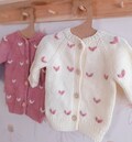 Luxury Baby Cardigan, Organic Cotton Baby Girl Cardigan, Newborn Baby Gift, Baby Girl Gift, Embroidered Baby Cardigan,Handmade Baby Cardigan