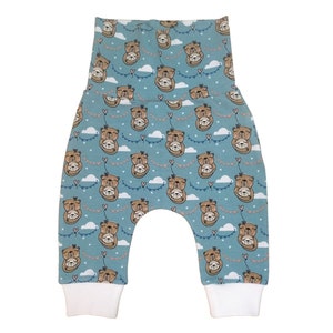 Organic Baby Pants with Bear Mother
