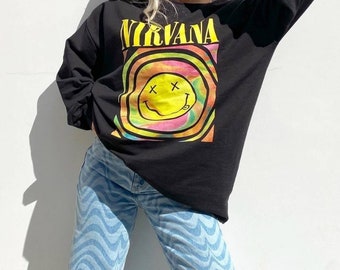 black nirvana hoodie