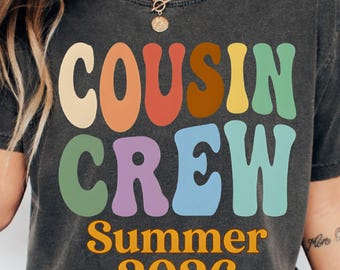 Cousin Crew Summer 2026 Png,Vacation Beach Family Trips Matching Png,Cousin Reunion Beach Vacation Png ,Family Trip Memories Png