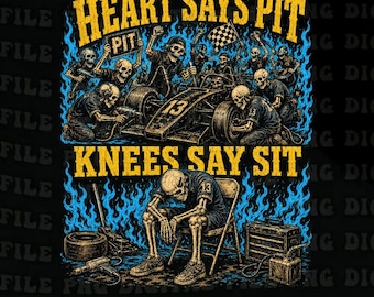 Heart Says Pit Png, Knees Say Sit Skeleton Png, Funny Skeleton Concert Design, Rock Music Fan png, Metal Festival Humor (Digital Download)