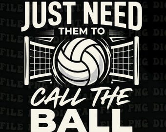 No necesito terapia png, Solo necesito que me llamen para jugar png, Frase divertida de deportes para aficionados al voleibol png, Humor de voleibol (Descarga digital)
