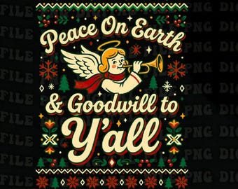 Paz en la Tierra Buena voluntad para todos png, Navidad occidental png, Navidad fea occidental Vaquero Vacaciones png, Humor navideño rústico png