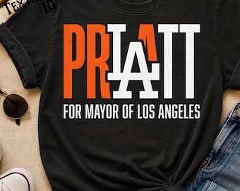 Pratt for Mayor of Los Angeles png, Election Campaign Graphics Los Angeles Mayor png, Political Support Art City Election design