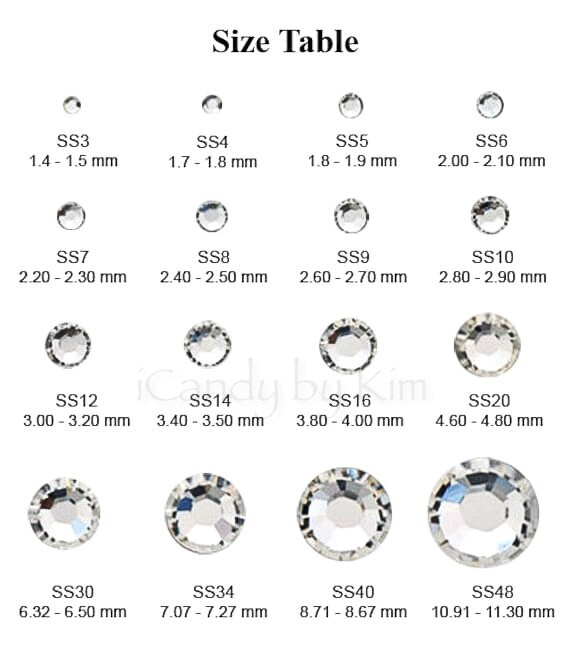 LIGHT SIAM 100pcs Swarovski Crystal Flatback Rhinestones Etsy