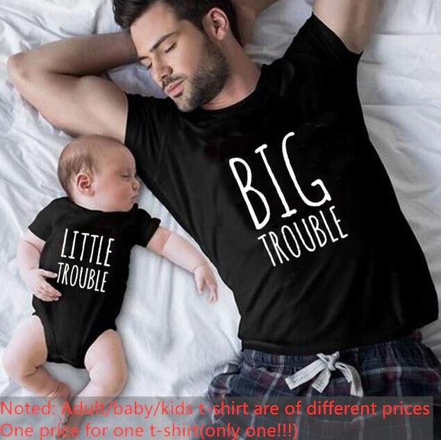 Matching shirts baby and dad Clearance