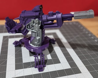 Transformers/GI Joe crossover 1:18 ARAH scale Shockwave Flak-3d printed