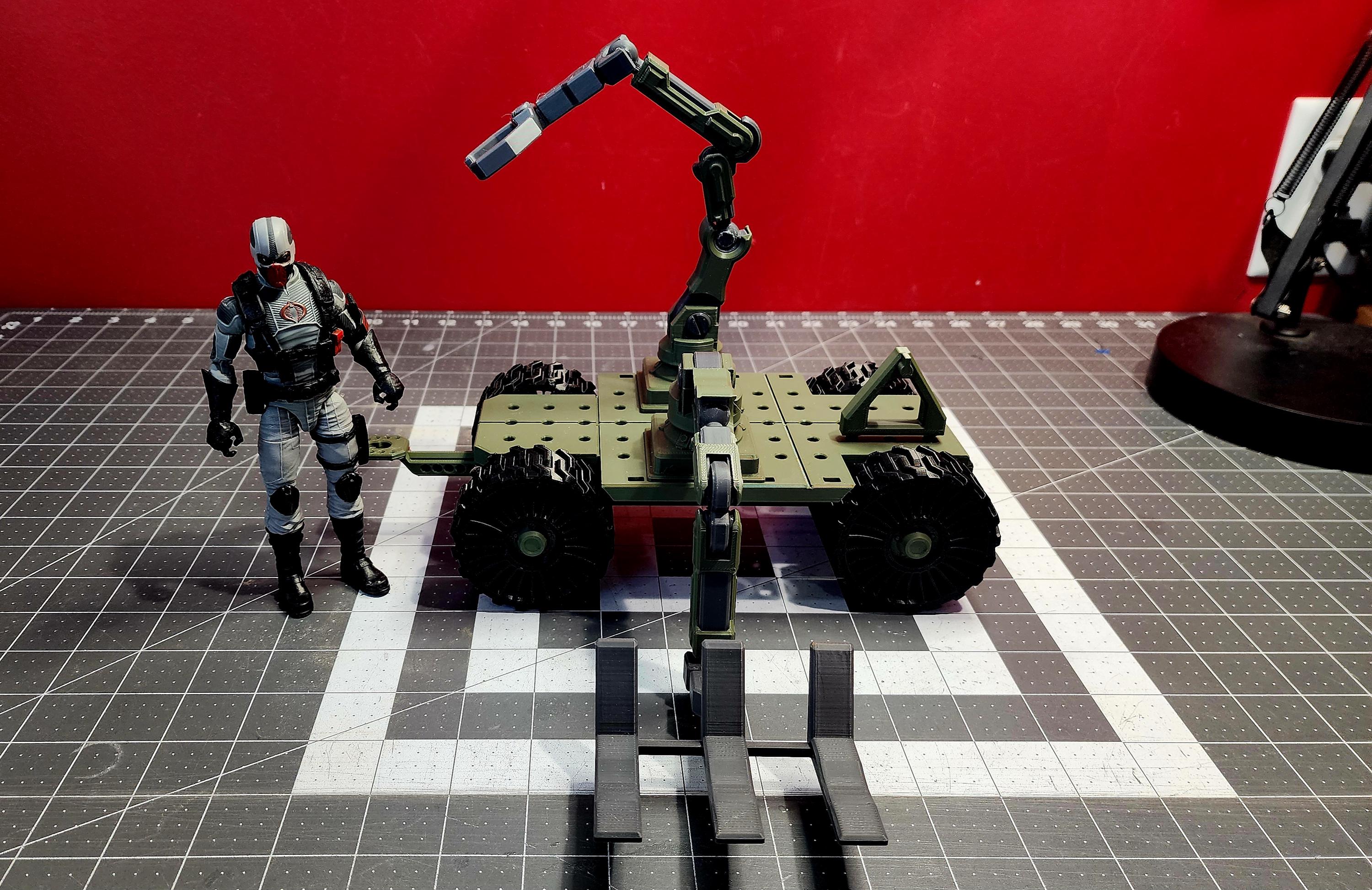 1:12 PACRAT Recon Drone Trailer - 3d Printed