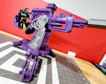 Transformers/GI Joe Crossover 1:12 Classified Scale - Shockwave Flak 3d Printed.