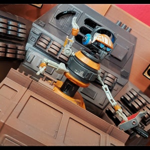 Galaxies Edge Black Series scale DJ Rex Diorama in Ogas Cantina