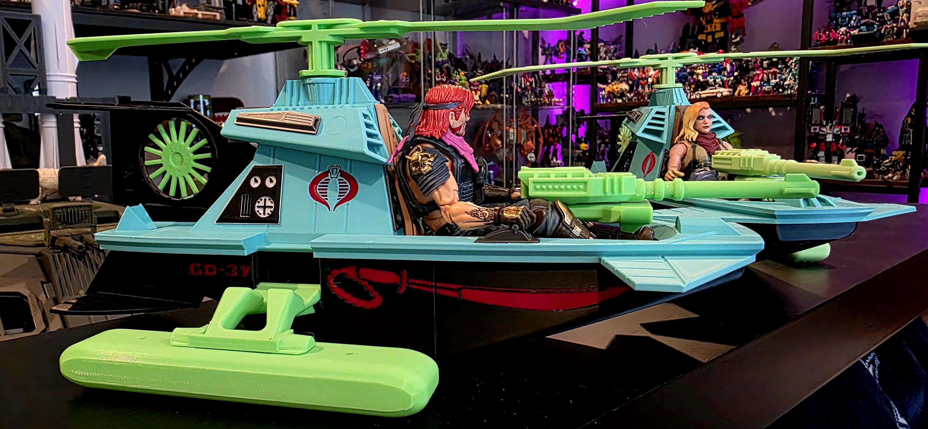 Classified Scale 1:12 GI Joe/cobra Dreadnok Swampy - 3d Printed - Etsy