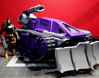 Transformers/GI Joe Crossover 1:12 Classified Scale- Ripsaw Shockwave- 3d Printed