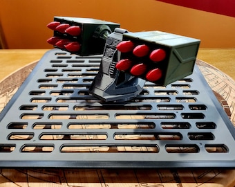 Ripsaw Additions - Wolverine Missile Stack - 3D Printed