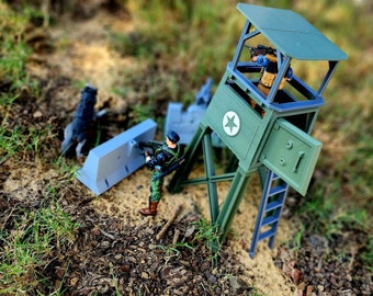 Classified Scale 1:12 GI Joe/Cobra Watchtower 3d Printed