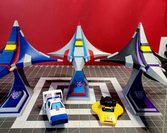 Tetra Jets - Digital STL File - 3D Printing