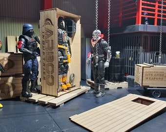 Battle Android Shipping Crate 1:12 Scale