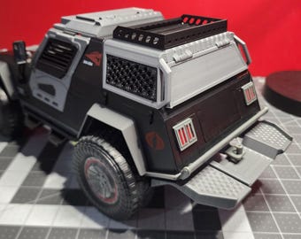 Vamp-uitrustingsrek Camper Snug Top Achter Bevestiging - 3D-geprint