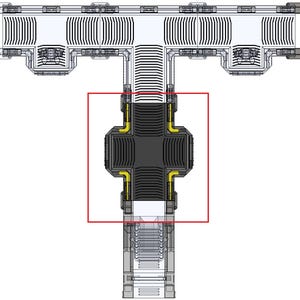 Modular Catwalk - X Armored Platform - 1:12 Classified Scale- 3d printed