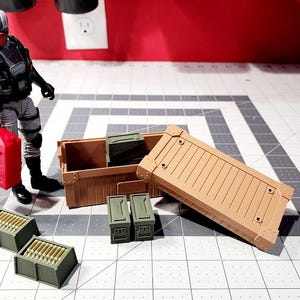 Ammo Dump Box 1:12 - 3D gedruckt