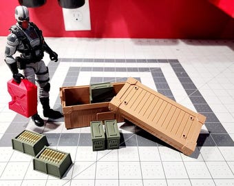 Unidad de depósito de municiones 1:12 - Impresa en 3D