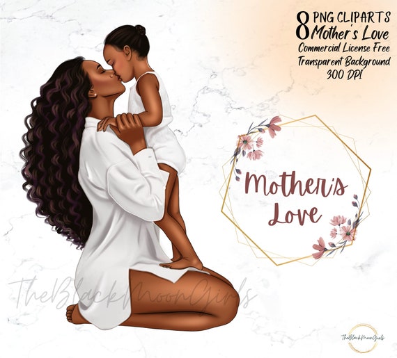Mothers Love Clipart Black Mom Clipart Black Mother - Etsy Mothers Love Clipart Black Mom Clipart Black Mother - Etsy